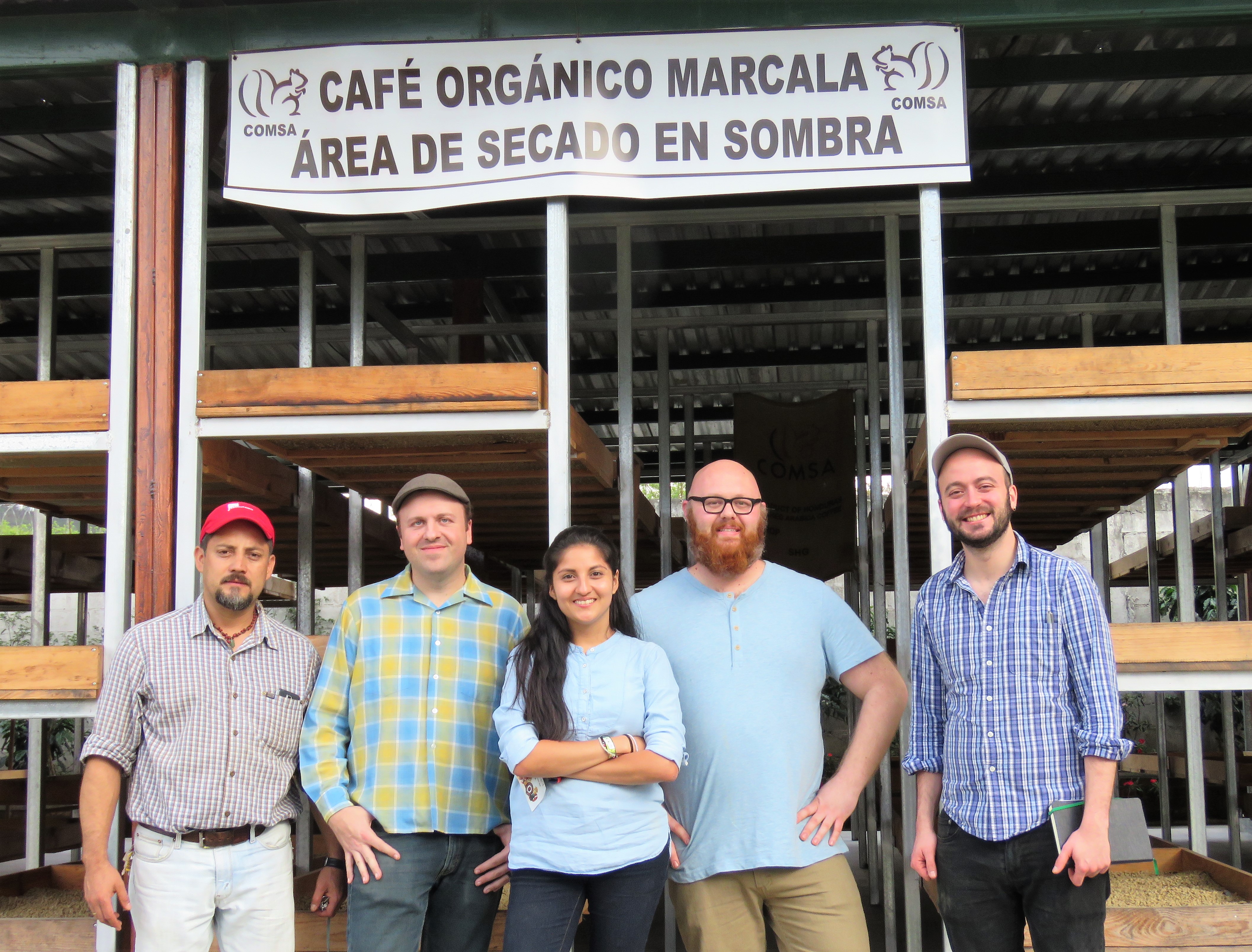 Tostadores de Cooperative Coffees realizan gira por COMSA