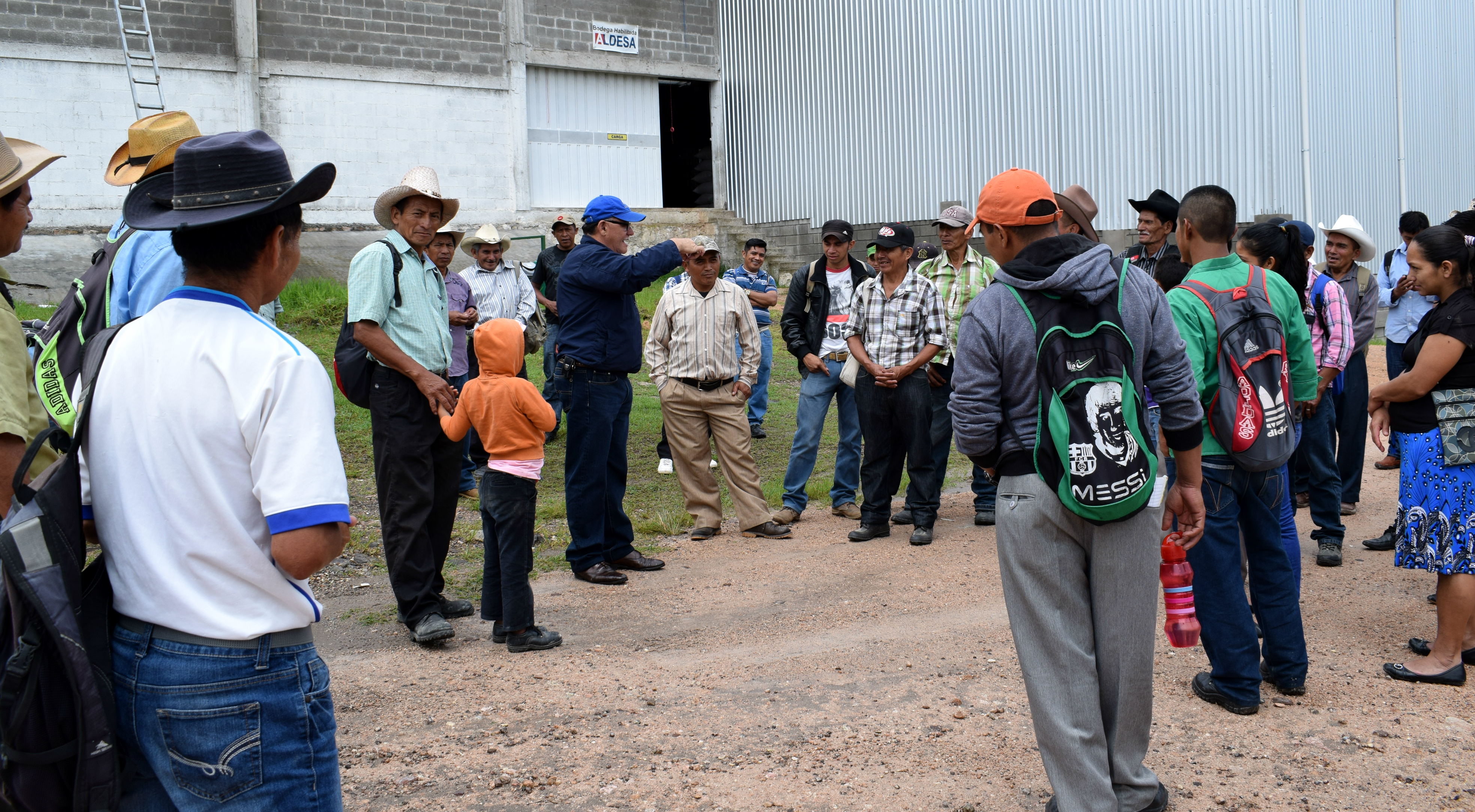 Productores de San Marcos, Intibucá visitan COMSA