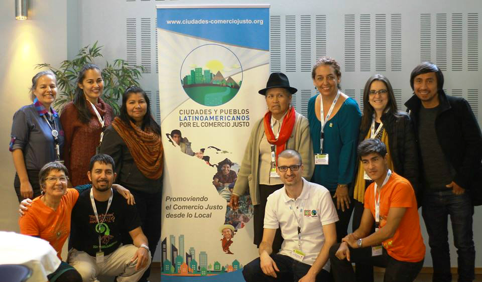 Representantes de Marcala Ciudad Comercio Justo participan del undécima Conferencia International de las Ciudades de Comercio