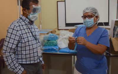 COMSA entrega equipo de bioseguridad para enfrentar el COVID -19