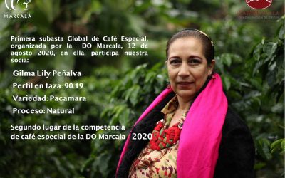 Primera Subasta Global de Cafés Especiales DO Marcala