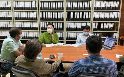 El coordinador de los voluntarios de JICA visita COMSA