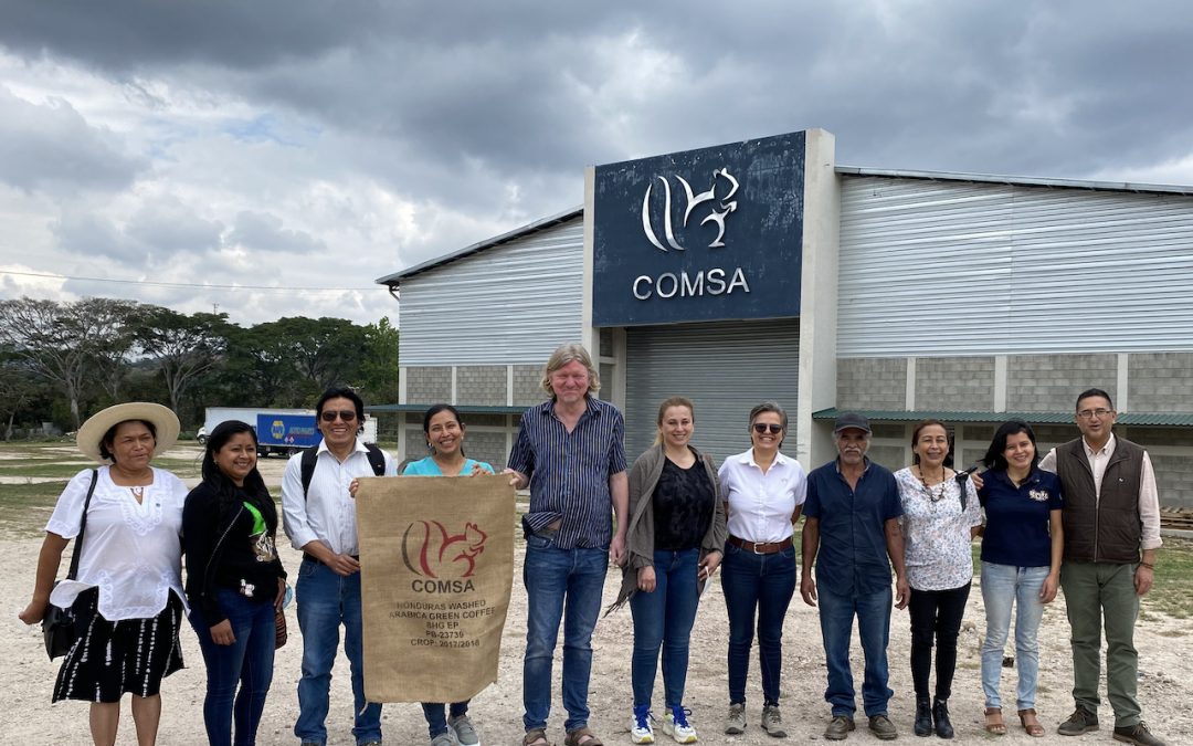 Los representes de FAIRTRADE Alemania, visitan COMSA