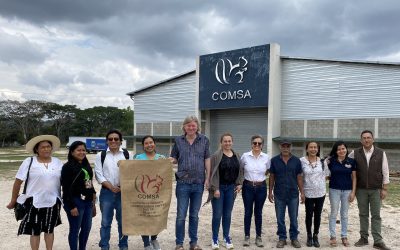 Los representes de FAIRTRADE Alemania, visitan COMSA