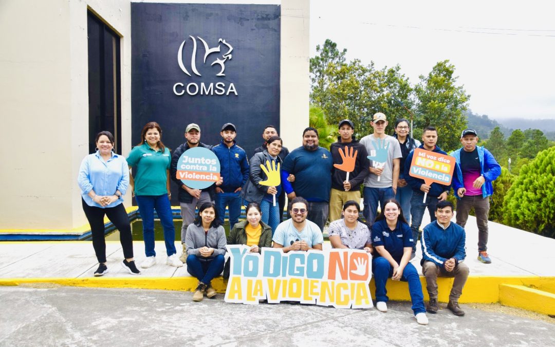 MAS DE 20 COLABORADORES DE COMSA RECIBEN TALLER DE LIDERAZGO E INCLUSION POR AGRONEGOCIOS SOSTENIBLE HONDURAS