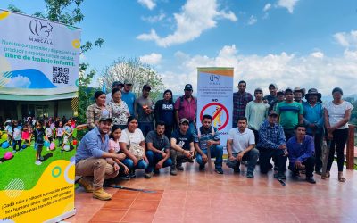 Más de 20 productores de café reciben capacitación en Finca La Concepción